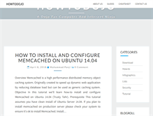 Tablet Screenshot of howtodojo.com